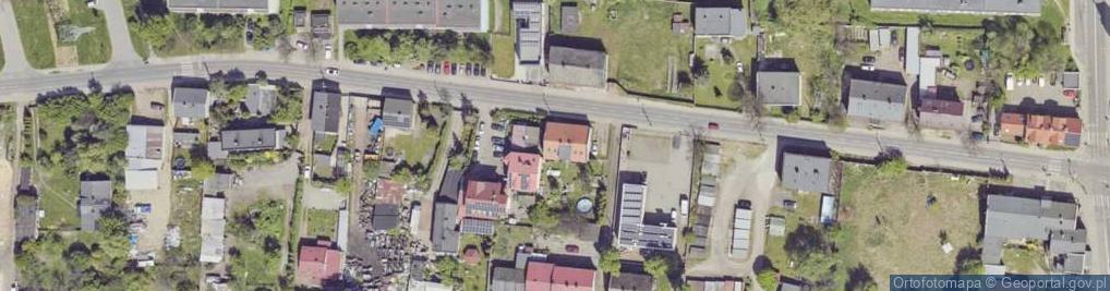 Zdjęcie satelitarne Grunwaldzka ul.