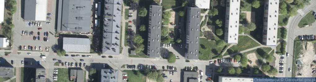 Zdjęcie satelitarne Grunwaldzka ul.