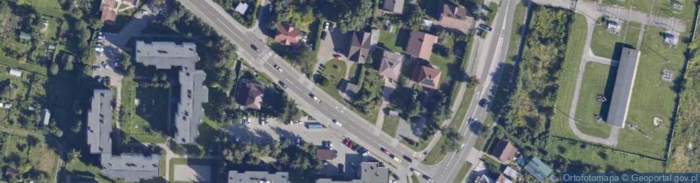 Zdjęcie satelitarne Graniczna ul.