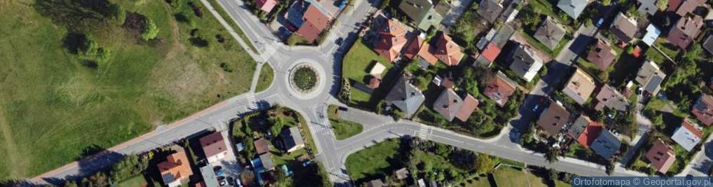 Zdjęcie satelitarne Graniczna ul.