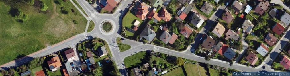 Zdjęcie satelitarne Graniczna ul.
