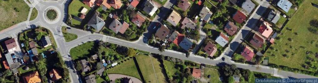 Zdjęcie satelitarne Graniczna ul.