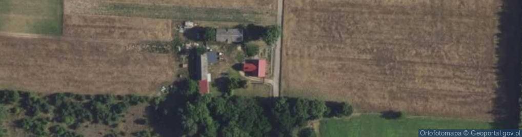 Zdjęcie satelitarne Gucin ul.