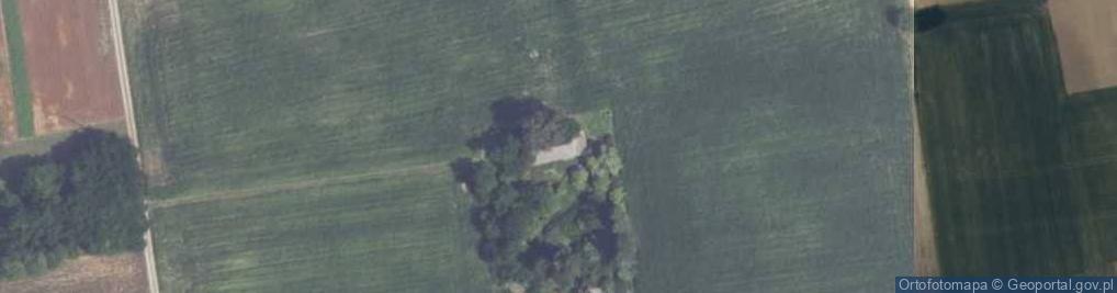 Zdjęcie satelitarne Gunów-Wilków ul.