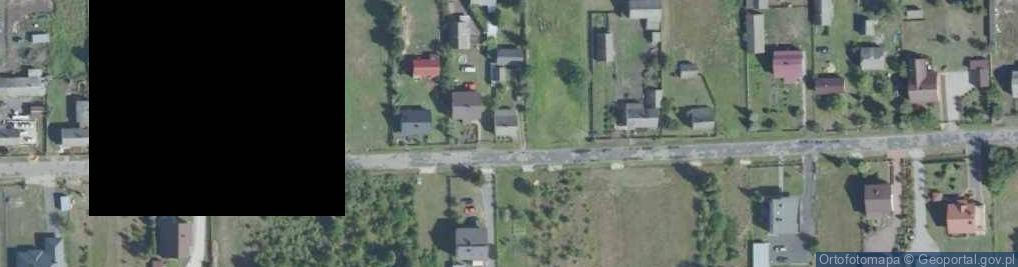 Zdjęcie satelitarne Gustawów ul.