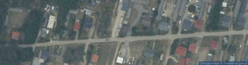 Zdjęcie satelitarne Gustawów ul.
