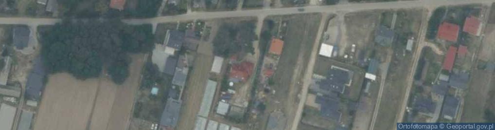 Zdjęcie satelitarne Gustawów ul.