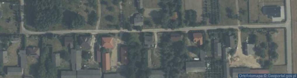 Zdjęcie satelitarne Gustawów ul.