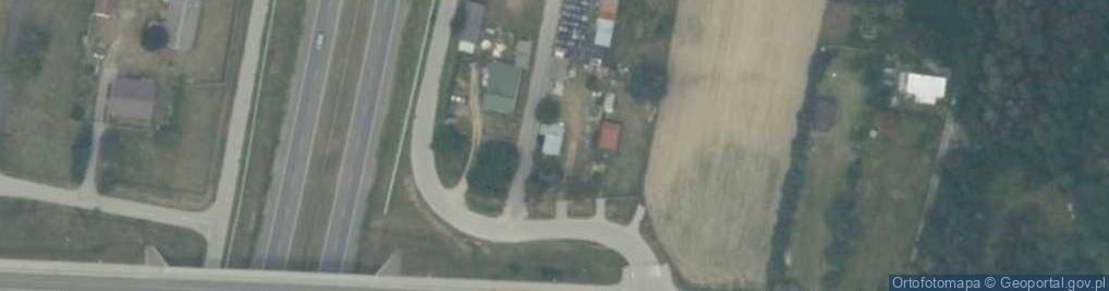 Zdjęcie satelitarne Gutów ul.