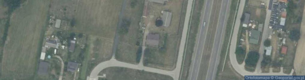 Zdjęcie satelitarne Gutów ul.