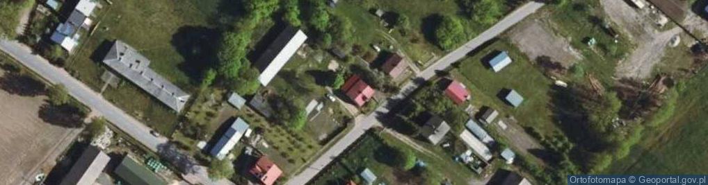 Zdjęcie satelitarne Guty Duże ul.