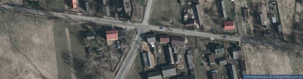 Zdjęcie satelitarne Guzew ul.