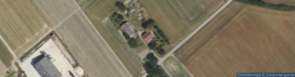 Zdjęcie satelitarne Guzew ul.