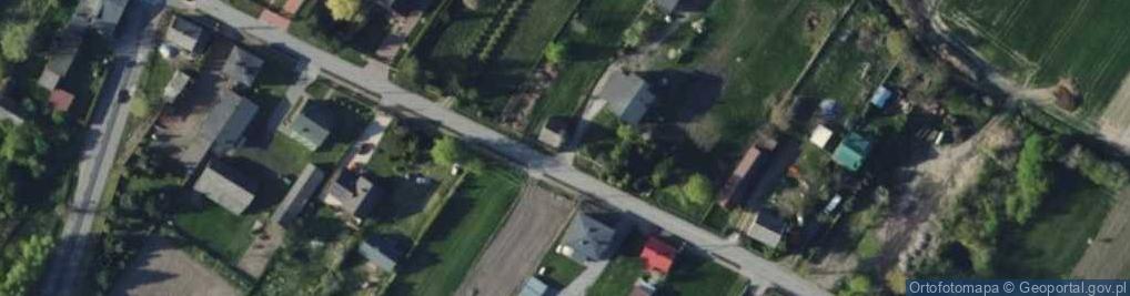 Zdjęcie satelitarne Guzew ul.