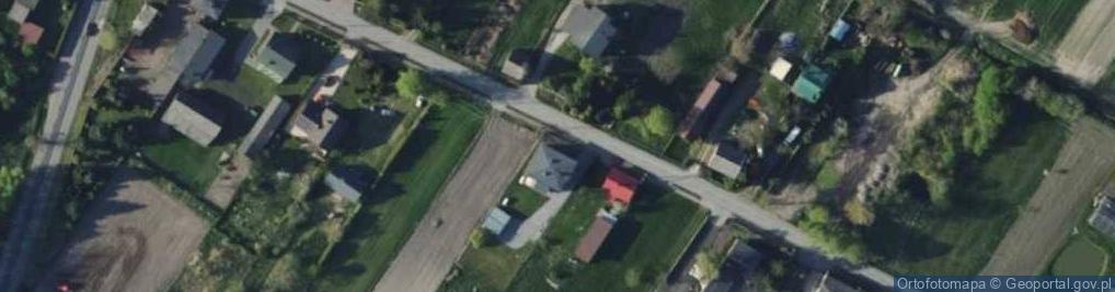 Zdjęcie satelitarne Guzew ul.