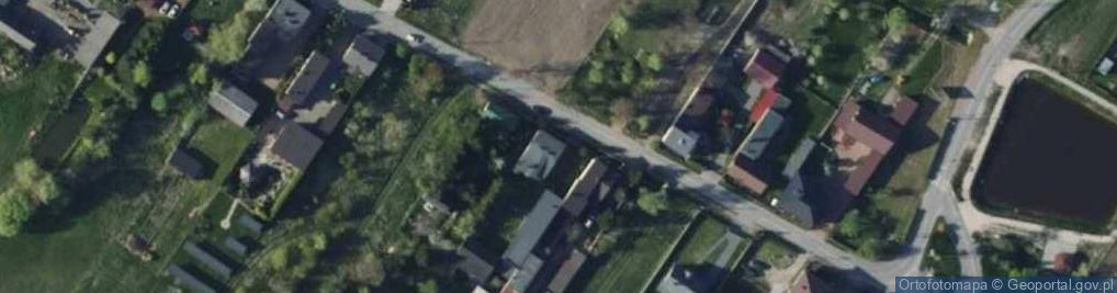Zdjęcie satelitarne Guzew ul.