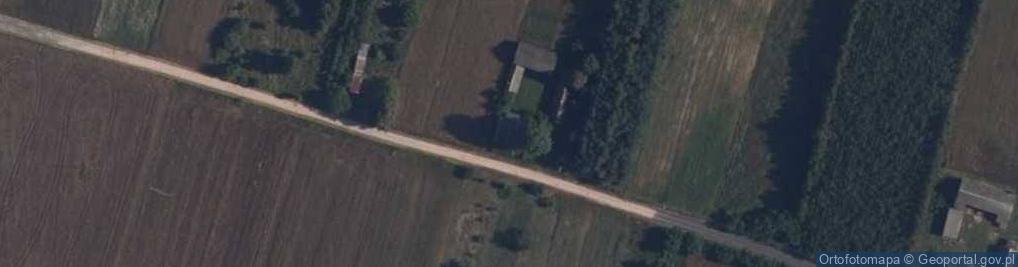 Zdjęcie satelitarne Guzów-Kolonia ul.