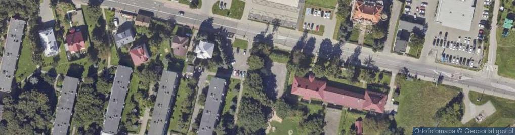 Zdjęcie satelitarne Gumniska ul.