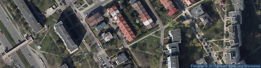 Zdjęcie satelitarne Gubinowska ul.