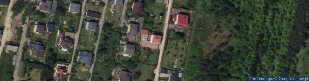 Zdjęcie satelitarne Gwiezdna ul.
