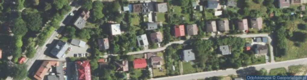 Zdjęcie satelitarne Gwarków ul.