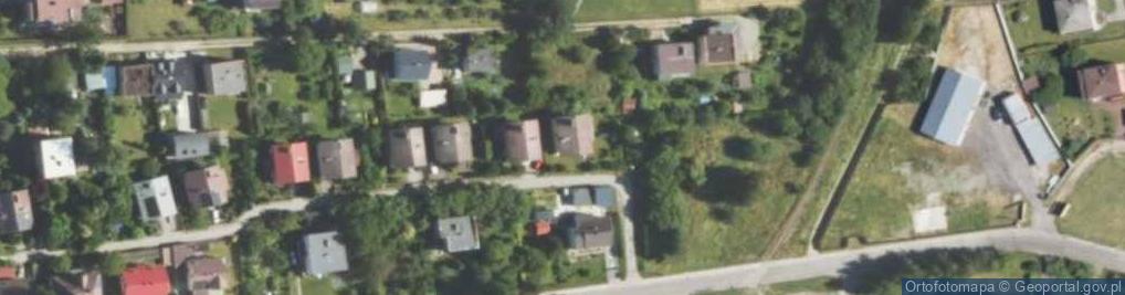 Zdjęcie satelitarne Gwarków ul.