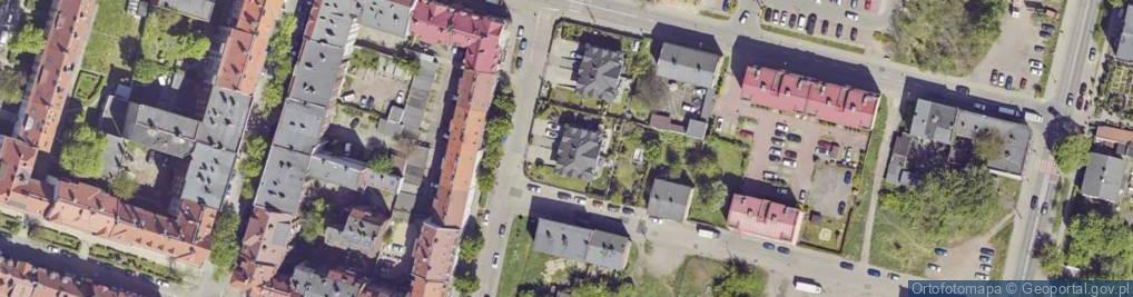 Zdjęcie satelitarne Gwarecka ul.