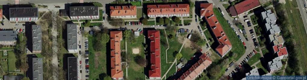 Zdjęcie satelitarne Gwarków Tarnogórskich ul.