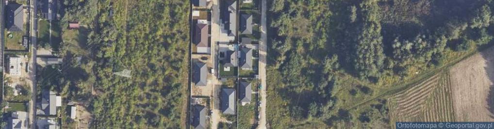Zdjęcie satelitarne Gwiezdna ul.