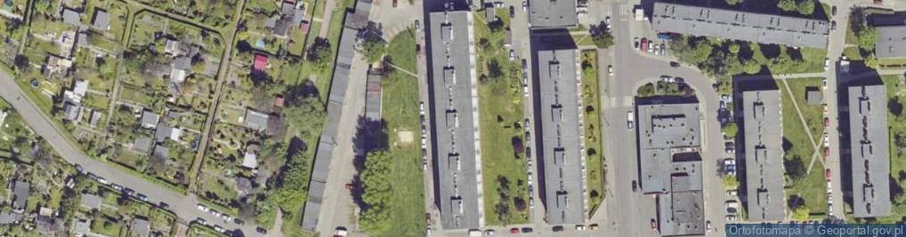 Zdjęcie satelitarne Gwarecka ul.