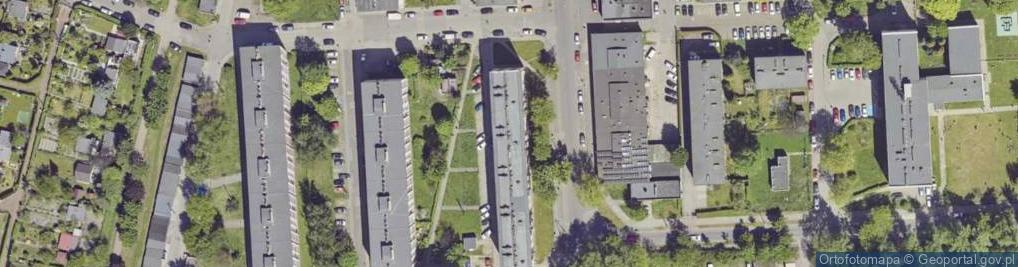Zdjęcie satelitarne Gwarecka ul.