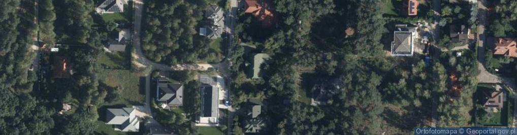 Zdjęcie satelitarne Gwiaździsta ul.