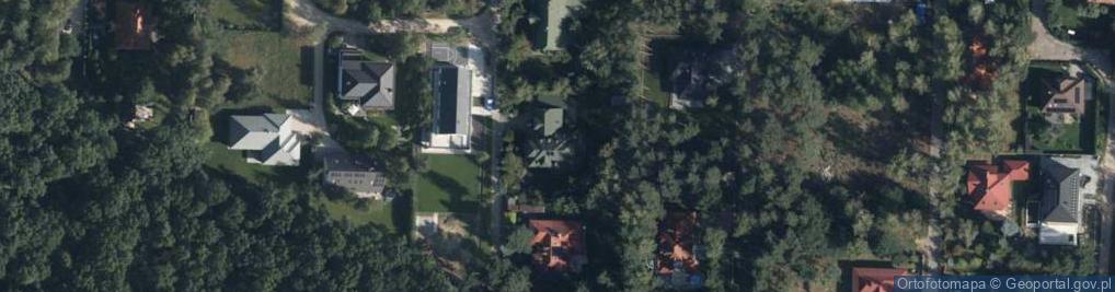 Zdjęcie satelitarne Gwiaździsta ul.