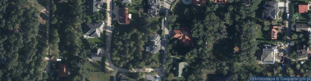 Zdjęcie satelitarne Gwiaździsta ul.