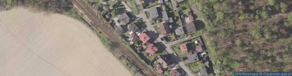 Zdjęcie satelitarne Gwarków ul.