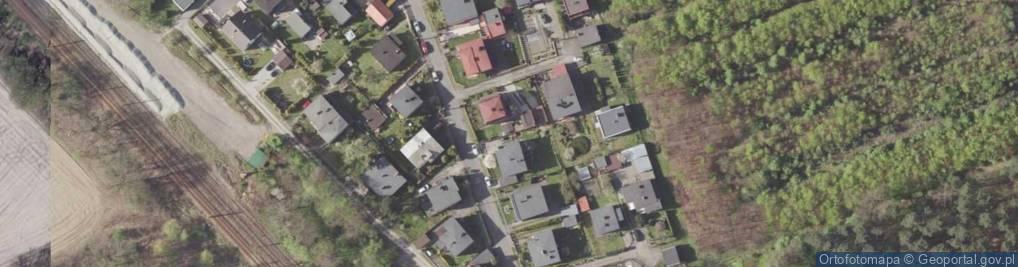 Zdjęcie satelitarne Gwarków ul.