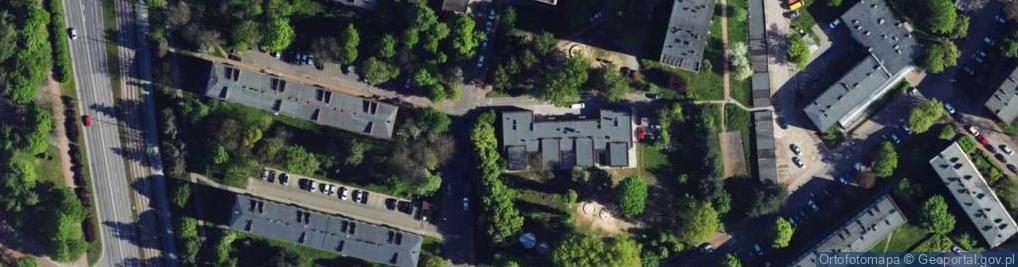 Zdjęcie satelitarne Gwiezdna ul.