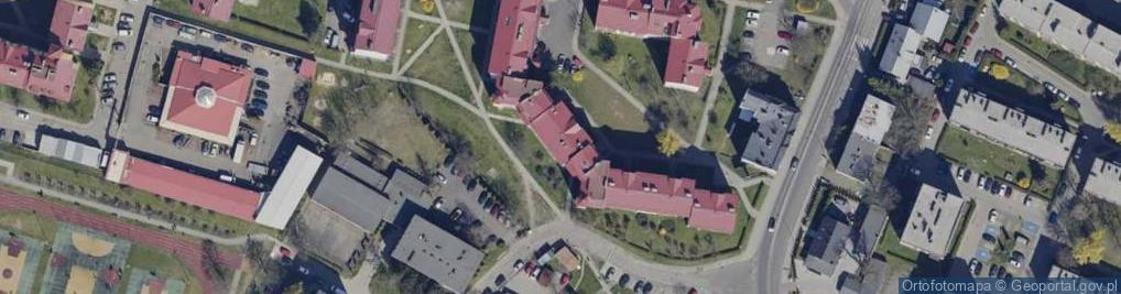 Zdjęcie satelitarne Gwarków ul.