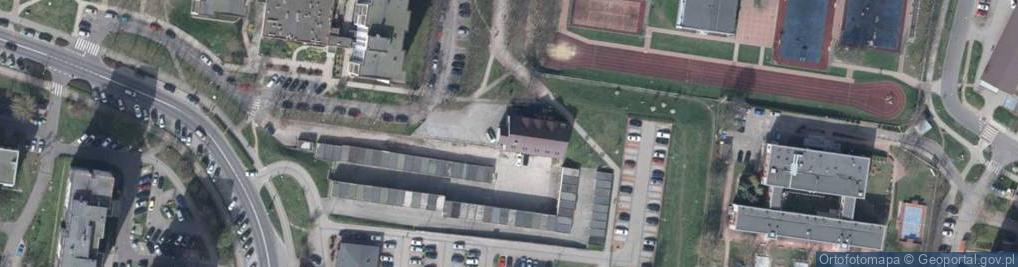 Zdjęcie satelitarne Gwiaździsta ul.