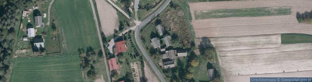 Zdjęcie satelitarne Gwizdów ul.