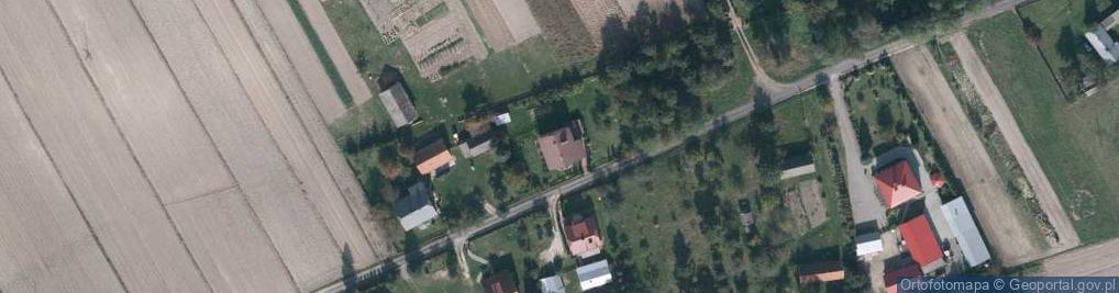 Zdjęcie satelitarne Gwizdów ul.