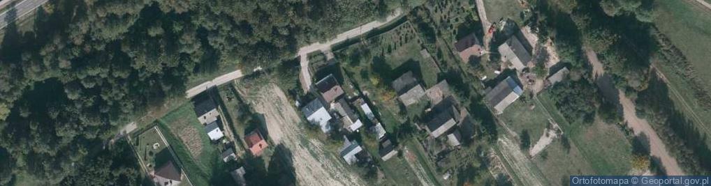 Zdjęcie satelitarne Gwizdów ul.