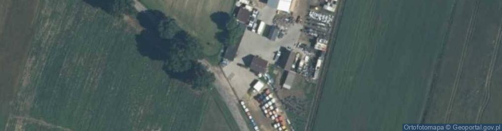 Zdjęcie satelitarne Gwiździny ul.