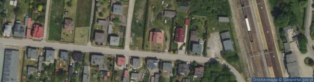Zdjęcie satelitarne Gwoździa ul.