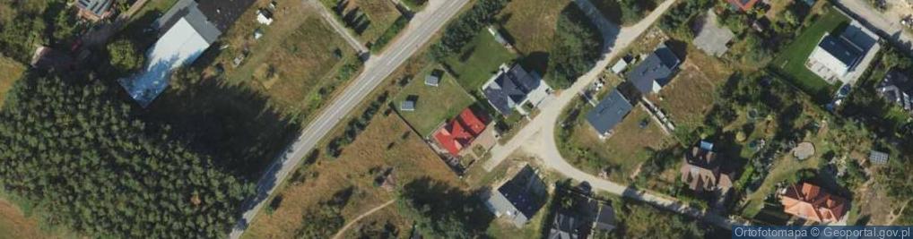 Zdjęcie satelitarne Gwiezdna ul.