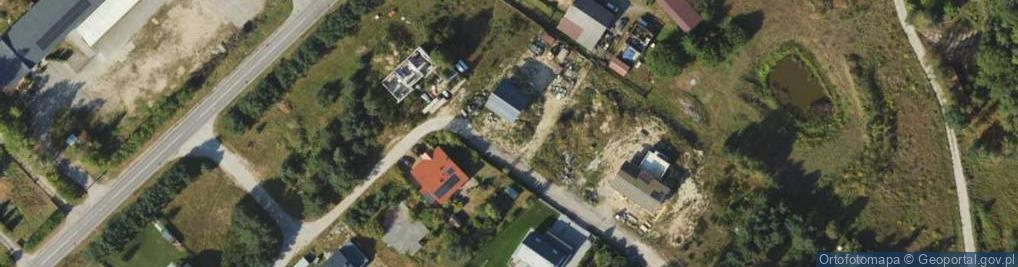 Zdjęcie satelitarne Gwiezdna ul.