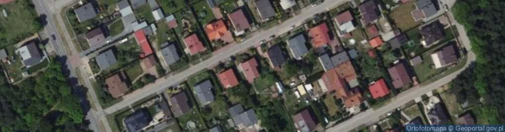 Zdjęcie satelitarne Gwiezdna ul.