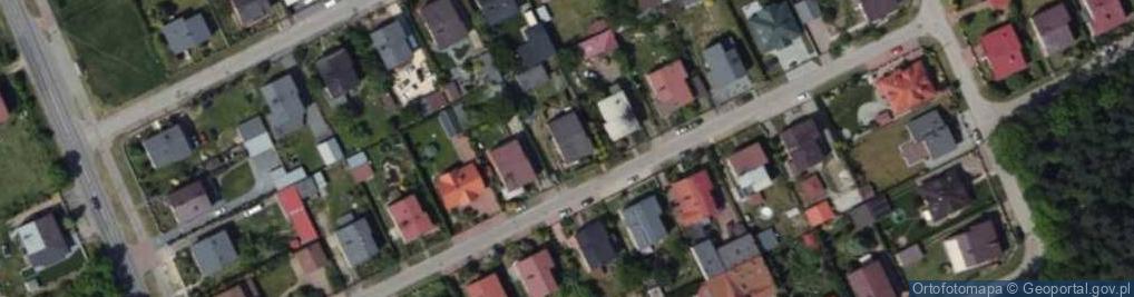 Zdjęcie satelitarne Gwiezdna ul.