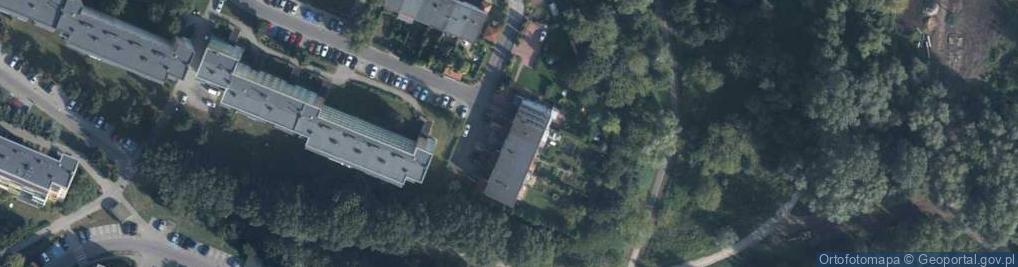 Zdjęcie satelitarne Gwarków ul.