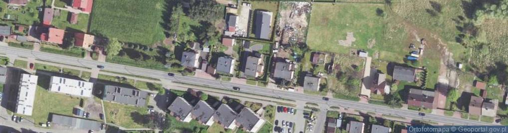Zdjęcie satelitarne Gwarków ul.